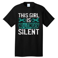 This Is No Longer Silent Sexual Assault Awareness Tall T-Shirt