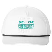 This Is No Longer Silent Sexual Assault Awareness Snapback Five-Panel Rope Hat