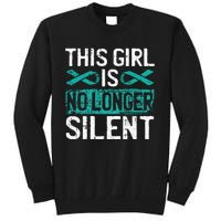 This Is No Longer Silent Sexual Assault Awareness Tall Sweatshirt