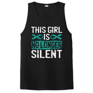 This Is No Longer Silent Sexual Assault Awareness PosiCharge Competitor Tank