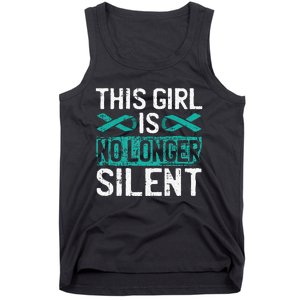 This Is No Longer Silent Sexual Assault Awareness Tank Top