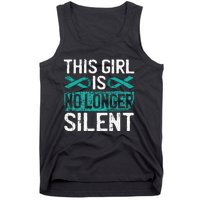 This Is No Longer Silent Sexual Assault Awareness Tank Top