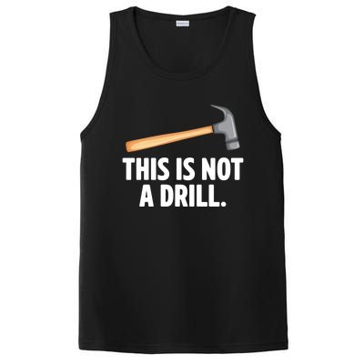 This Is Not A Drill Car Mechanic Vehicle Technician Repair Cool Gift PosiCharge Competitor Tank