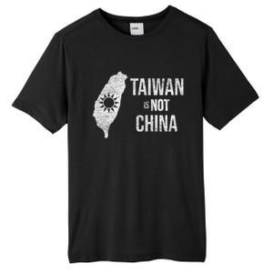 Taiwan Is Not China Freedom Democracy Independence Meaningful Gift Tall Fusion ChromaSoft Performance T-Shirt