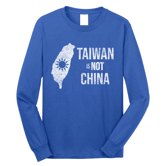 Taiwan Is Not China Freedom Democracy Independence Meaningful Gift Long Sleeve Shirt