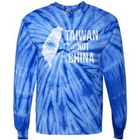 Taiwan Is Not China Freedom Democracy Independence Meaningful Gift Tie-Dye Long Sleeve Shirt