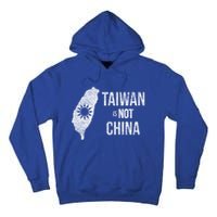 Taiwan Is Not China Freedom Democracy Independence Meaningful Gift Tall Hoodie