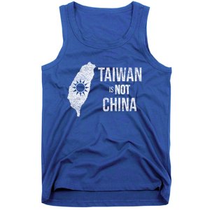 Taiwan Is Not China Freedom Democracy Independence Meaningful Gift Tank Top