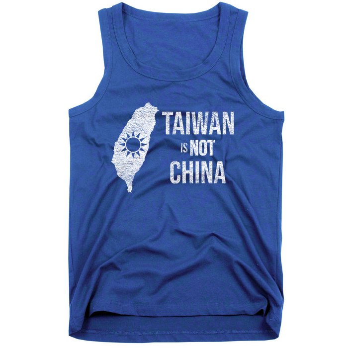 Taiwan Is Not China Freedom Democracy Independence Meaningful Gift Tank Top