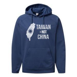 Taiwan Is Not China Freedom Democracy Independence Meaningful Gift Performance Fleece Hoodie