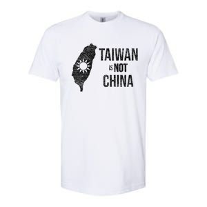 Taiwan Is Not China Freedom Democracy Independence Meaningful Gift Softstyle CVC T-Shirt