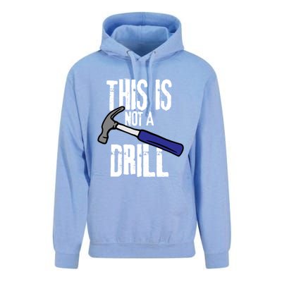 This Is Not A Drill Retro Humour Sarcastic Funny Cute Gift Unisex Surf Hoodie