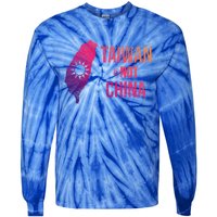 Taiwan Is Not China Freedom Democracy Independence Gift Tie-Dye Long Sleeve Shirt