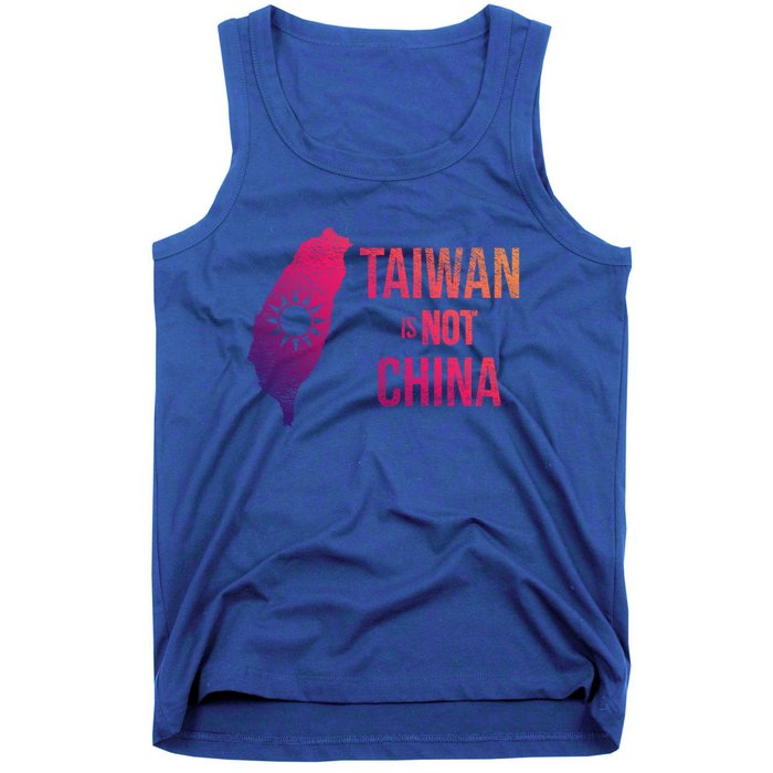 Taiwan Is Not China Freedom Democracy Independence Gift Tank Top