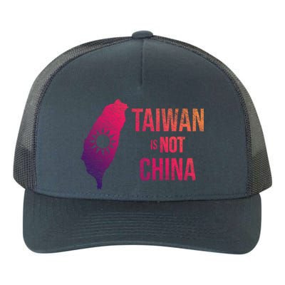 Taiwan Is Not China Freedom Democracy Independence Gift Yupoong Adult 5-Panel Trucker Hat