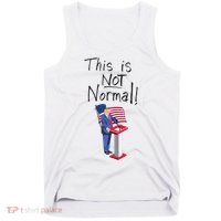 This Is Not Normal Trump Critique Stansbury Political Satire Premium Tank Top