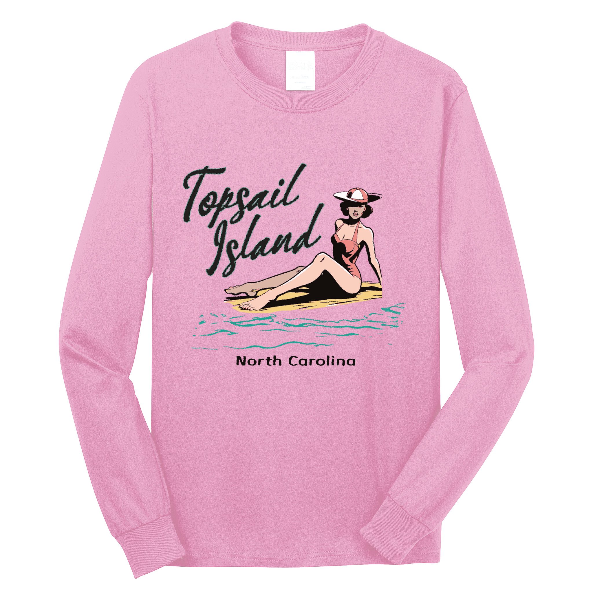 Topsail Island North Carolina Long Sleeve Shirt