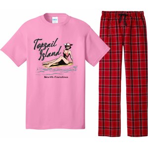 Topsail Island North Carolina Pajama Set