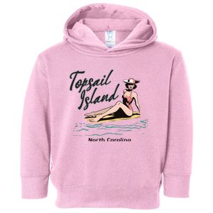 Topsail Island North Carolina Toddler Hoodie