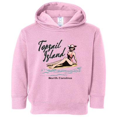 Topsail Island North Carolina Toddler Hoodie