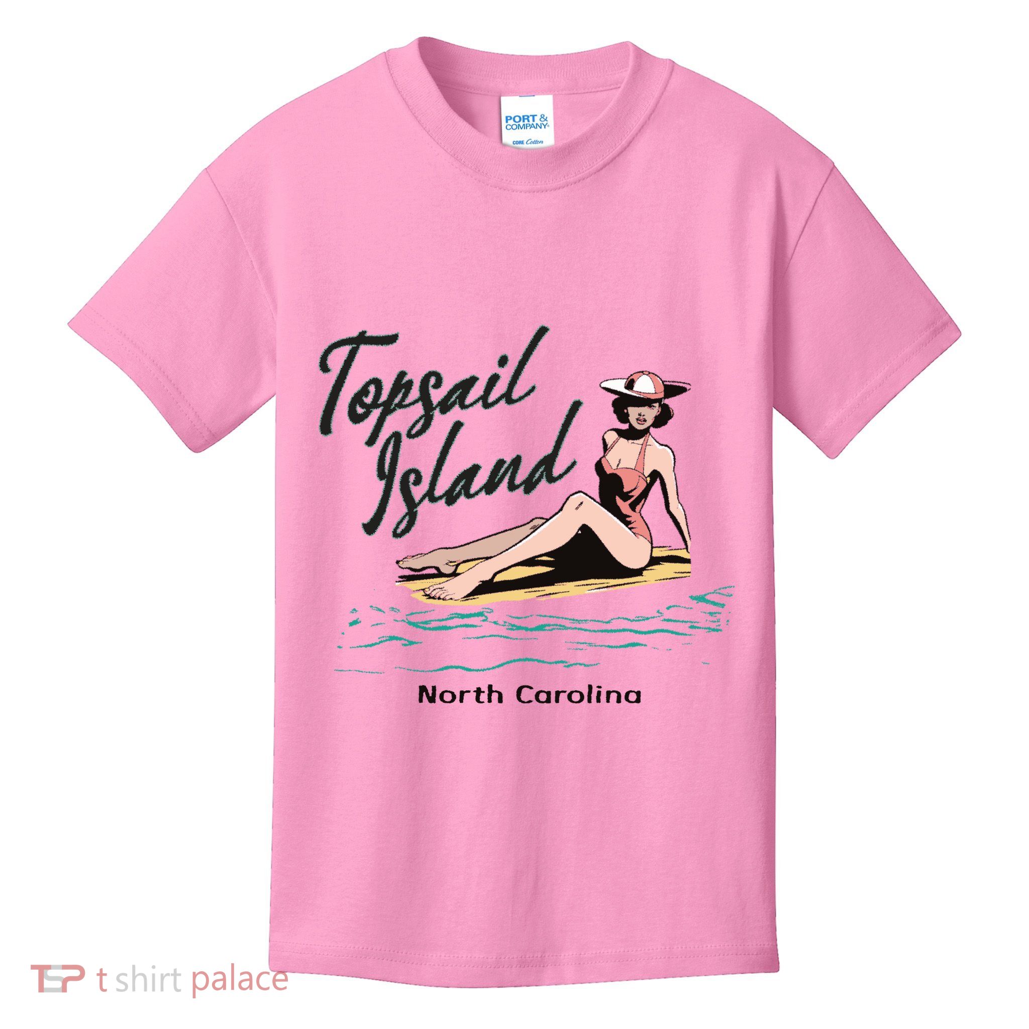 Topsail Island North Carolina Kids T-Shirt