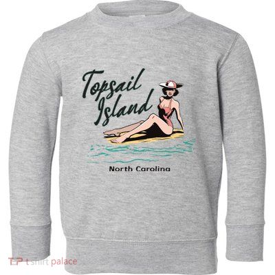 Topsail Island North Carolina Toddler Sweatshirt