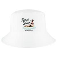 Topsail Island North Carolina Cool Comfort Performance Bucket Hat