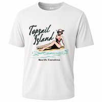 Topsail Island North Carolina Cooling Performance Crew T-Shirt