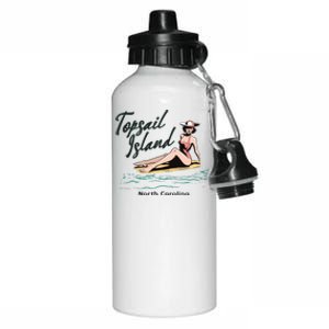 Topsail Island North Carolina Aluminum Water Bottle