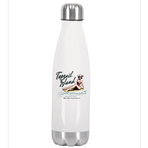 Topsail Island North Carolina Stainless Steel Insulated Water Bottle