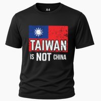 Taiwan Is Not China Support Independent Taipei Flag Gift Cooling Performance Crew T-Shirt