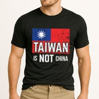 Taiwan Is Not China Support Independent Taipei Flag Gift Cooling Performance Crew T-Shirt