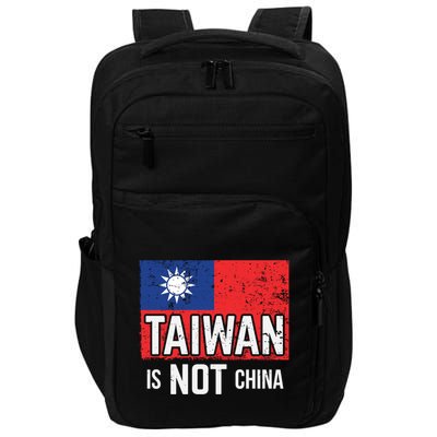 Taiwan Is Not China Support Independent Taipei Flag Gift Impact Tech Backpack