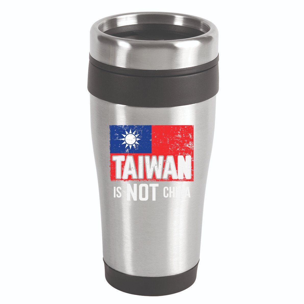 Taiwan Is Not China Support Independent Taipei Flag Gift 16oz Travel Tumbler