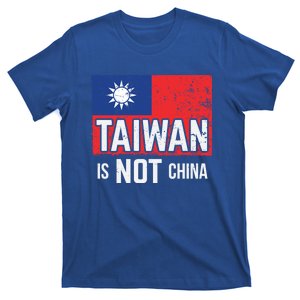 Taiwan Is Not China Support Independent Taipei Flag Gift T-Shirt