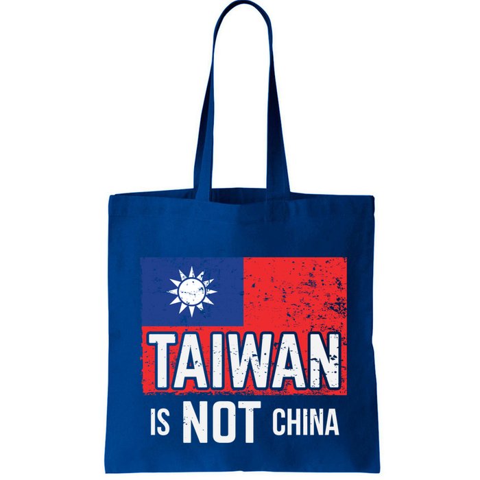 Taiwan Is Not China Support Independent Taipei Flag Gift Bag