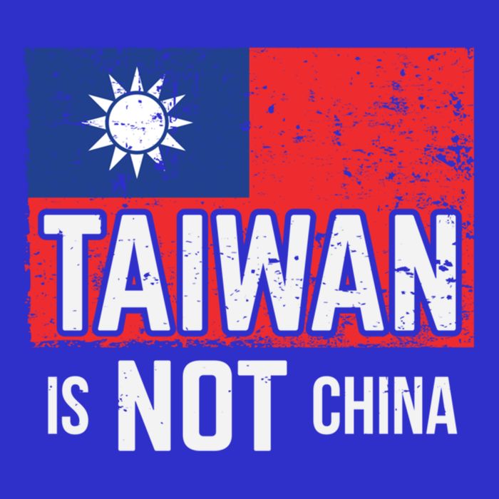 Taiwan Is Not China Support Independent Taipei Flag Gift Stripe Pom Pom Beanie