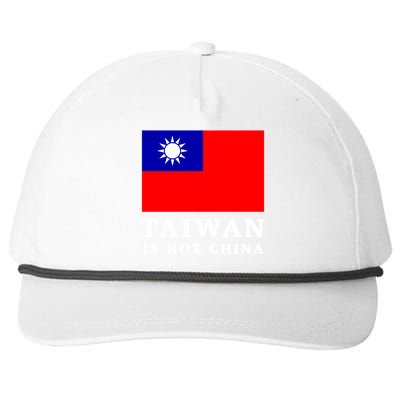 Taiwan Is Not China Great Gift Snapback Five-Panel Rope Hat