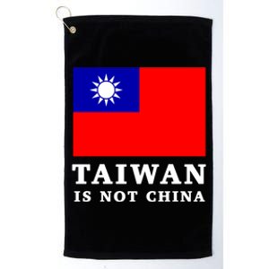 Taiwan Is Not China Great Gift Platinum Collection Golf Towel