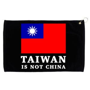 Taiwan Is Not China Great Gift Grommeted Golf Towel