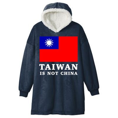 Taiwan Is Not China Great Gift Hooded Wearable Blanket