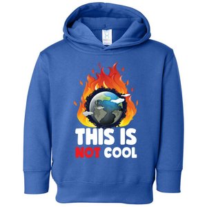 This Is Not Cool! Global Warming Earth Cute Gift Toddler Hoodie