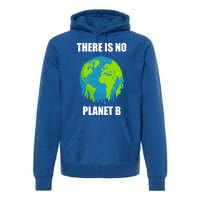 There Is No Planet B Global Warming Save The Planet Meaningful Gift Premium Hoodie