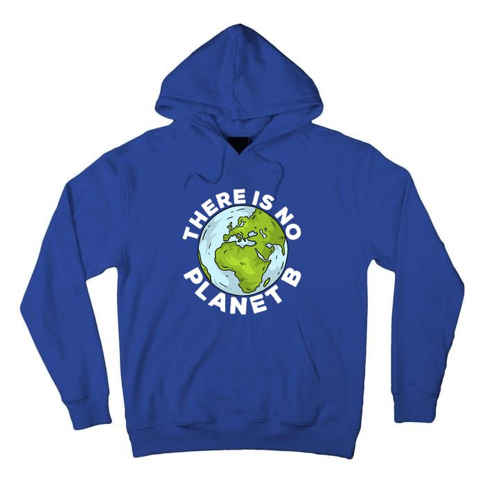 There Is No Planet B Love Mother Earth Environtal Funny Gift Tall Hoodie