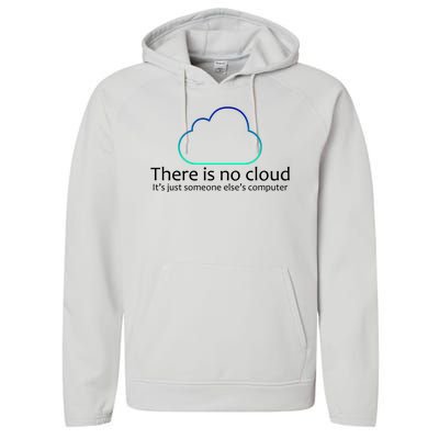 There Is No Cloud Performance Fleece Hoodie