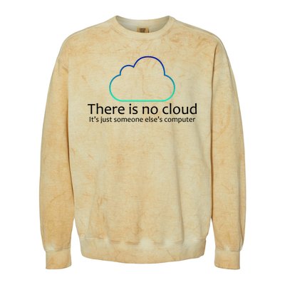 There Is No Cloud Colorblast Crewneck Sweatshirt