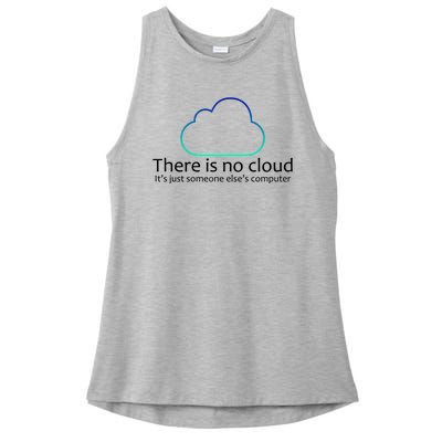 There Is No Cloud Ladies PosiCharge Tri-Blend Wicking Tank