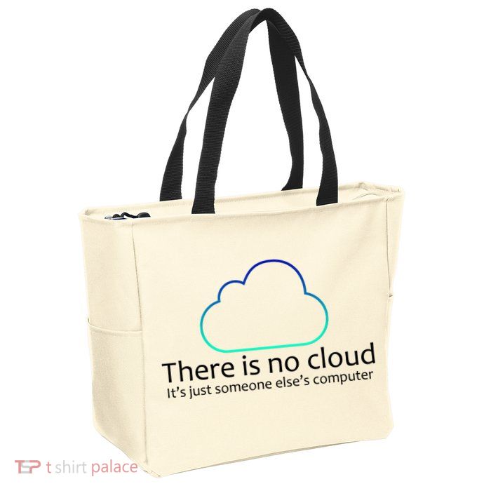 There Is No Cloud Zip Tote Bag