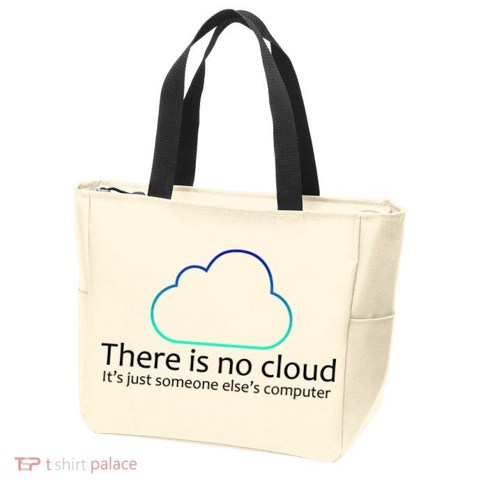 There Is No Cloud Zip Tote Bag