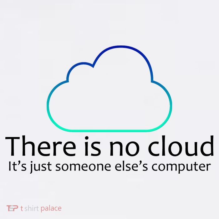 There Is No Cloud Button